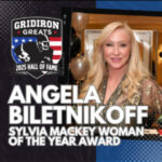 Angela Biletnikoff Receives Sylvia Mackey 2025 Woman of the Year Award